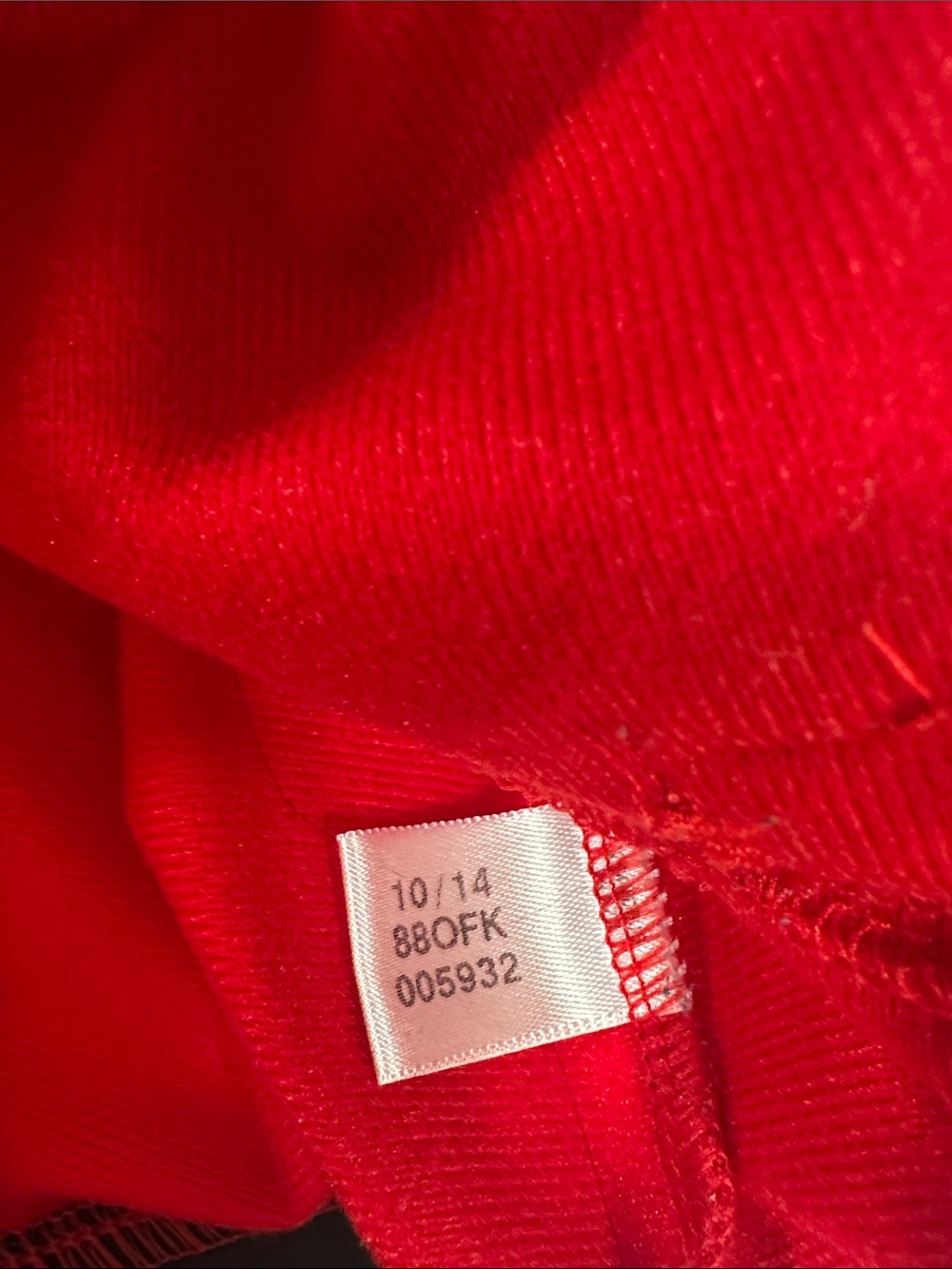 Adidas red black 3-stripes youth track jacket stand up collar  full zip closure - Picture 7 of 15